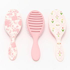 Wet Brush Ditsy Floral 3-piece Hair Brush Bundle