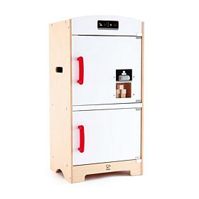 White Gourmet Kitchen Wooden Fridge-Freezer Dollhouse Accessory