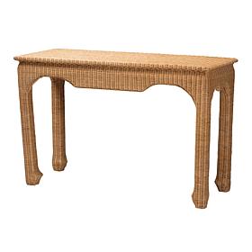Wholesale Interiors bali and pari Abena Rattan Console Table