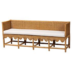 Wholesale Interiors bali and pari Seranay Bohemian Rattan Dining Bench