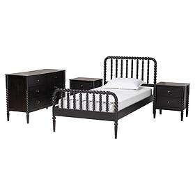 Wholesale Interiors Baxton Studio Lucera Twin 4 Piece Set