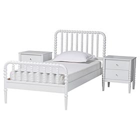 Wholesale Interiors Baxton Studio Lucera Twin Bedroom Set