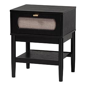 Wholesale Interiors Baxton Studio Shirin Mid Century Nightstand