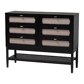 Wholesale Interiors Baxton Studio Shirin Mid Century Wood Dresser