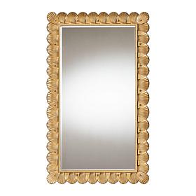 Wholesale Interiors Baxton Studio Vadim Antique Wood Frame Mirror