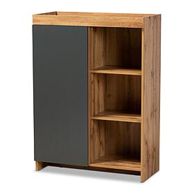 Wholesale Interiors Caspian Wood Shoe Cabinet
