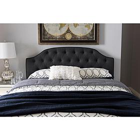 Wholesale Interiors Windsor Upholstered Scalloped Headboard - Queen