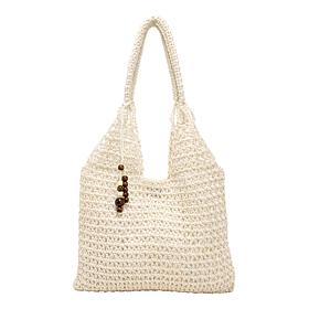 Wildflower Crochet Tote Bag