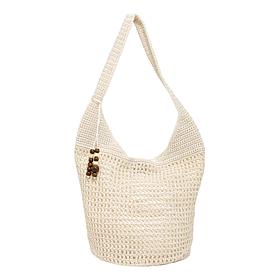 Wildflower Performance Crochet Bucket Boho Hobo Handbag