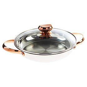 Wolfgang Puck 10" Stainless Steel Everyday Pan with Lid