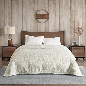 Woolrich Burlington Berber Blanket Ivory - King