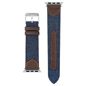 Wrangler Denim & Leather Band for Apple Watch