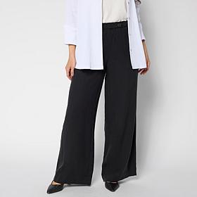 WynneCollection Crinkle Twill Trouser