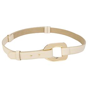 WynneCollection Dressy Abstract Buckle Belt