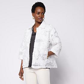 WynneCollection Novelty Organza Jacket
