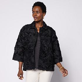 WynneCollection Novelty Organza Jacket