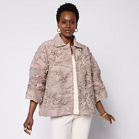 WynneCollection Novelty Organza Jacket