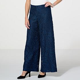 WynneCollection Occasion Lined Lace Pant
