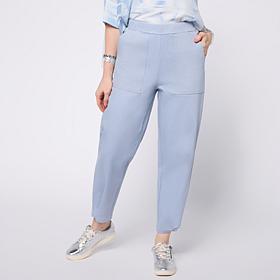 WynneDenim Washed Twill Pant