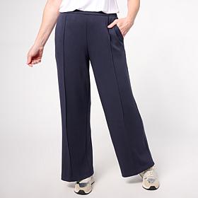 WynneLayers Cloud Knit Pintuck Front Pull-On Pant