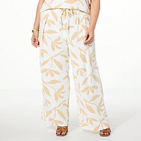 WynneLayers Drapey Twill Front Pleat Pant