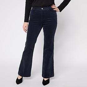WynneLayers Flared Leg Stretch Corduroy Pant