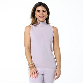 WynneLayers Mock Neck Sleeveless Sweater