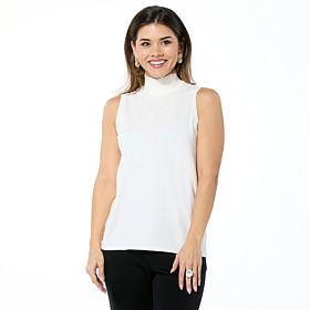 WynneLayers Mock Neck Sleeveless Sweater