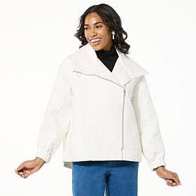 WynneLayers Quilted Jacquard Spring Jacket