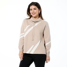 WynneLayers SoftKNIT with Chenille Jacquard Sweater