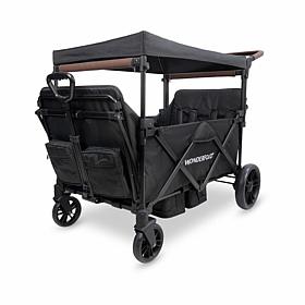 X4R Rev Stroller Wagon with Reclining Seats and Detachable Canopy