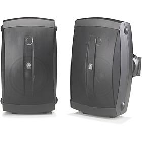 Yamaha All-Weather Speaker System with Wide Frequency Response - Black