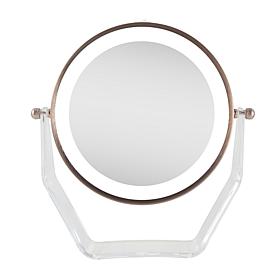 Zadro Cordless LED Surround Light Acrylic-Base Mirror with 8X/1X Mag.