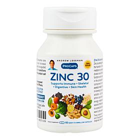 Zinc 30 - 60 Capsules