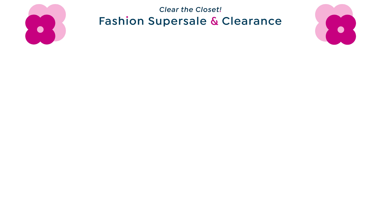 Fashion Supersale & Clearance