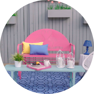 Summer outdoor living