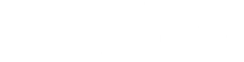 Today Only! 25% off.