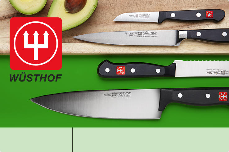 WÜsthof Knife Sharpeners Hsn Wusthof Logo Sharp Steel Forged Kitchen Knives