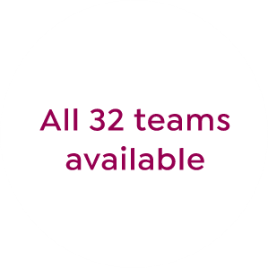 all 32 teams available