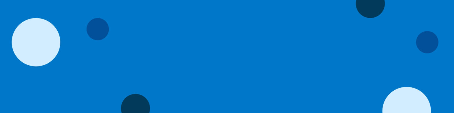 Blue background with blue circles