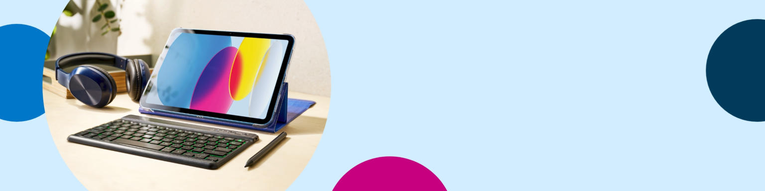 Laptop and electronics.