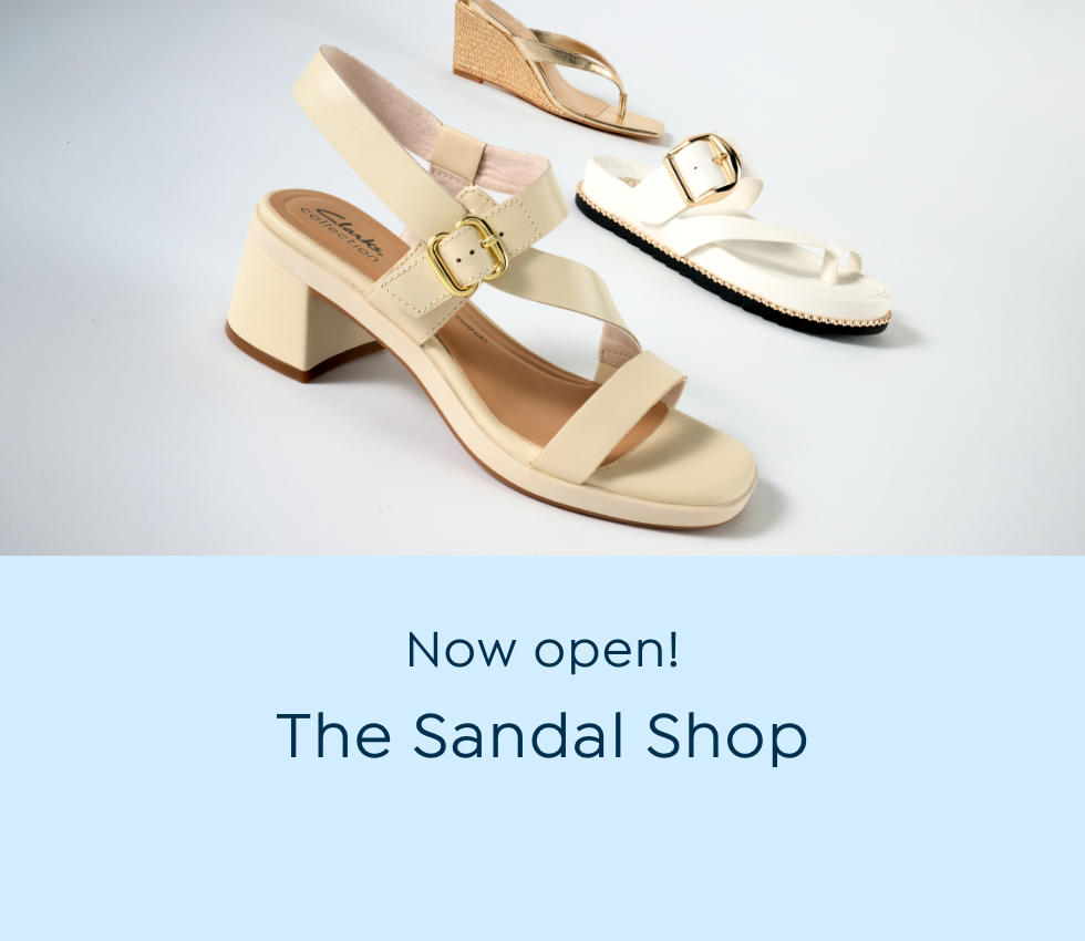 Now open! The Sandal Shop
