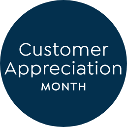 Customer Appreciation Month