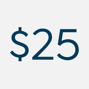 $25