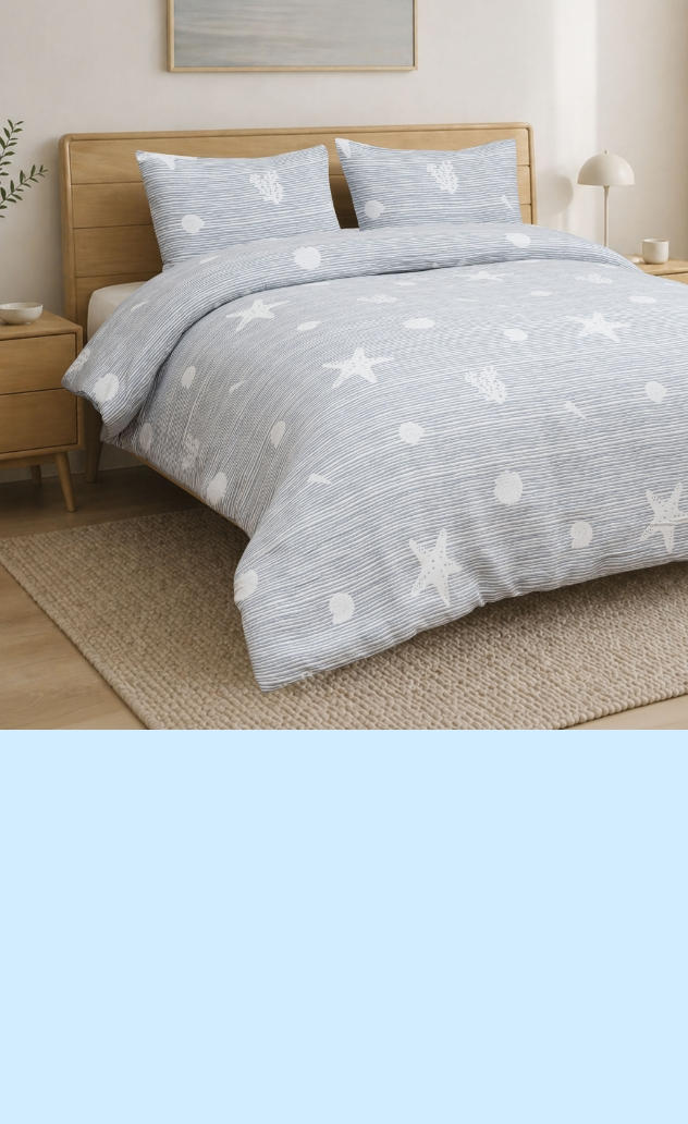 Comforter and shams set