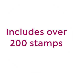 includes over 200 stamps