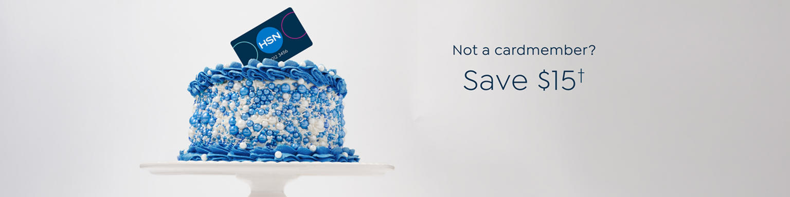 Not a cardmember? Save $15