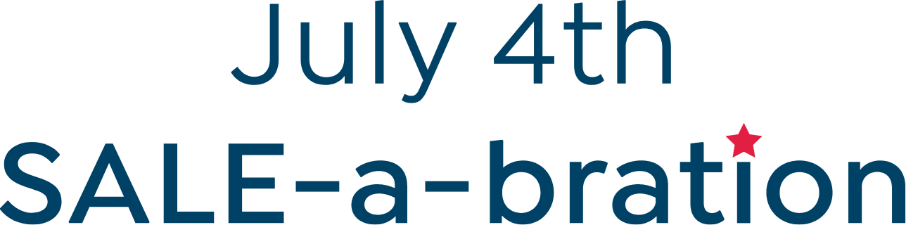 July 4th Sale-a-bration