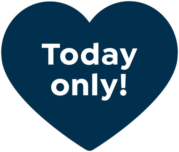 Today only!